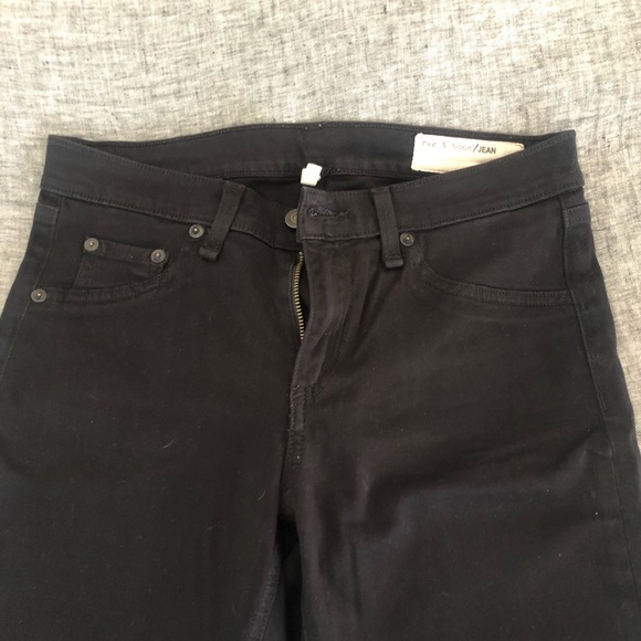 Rag & bone black skinny legging jeans - Picture 2 of 4